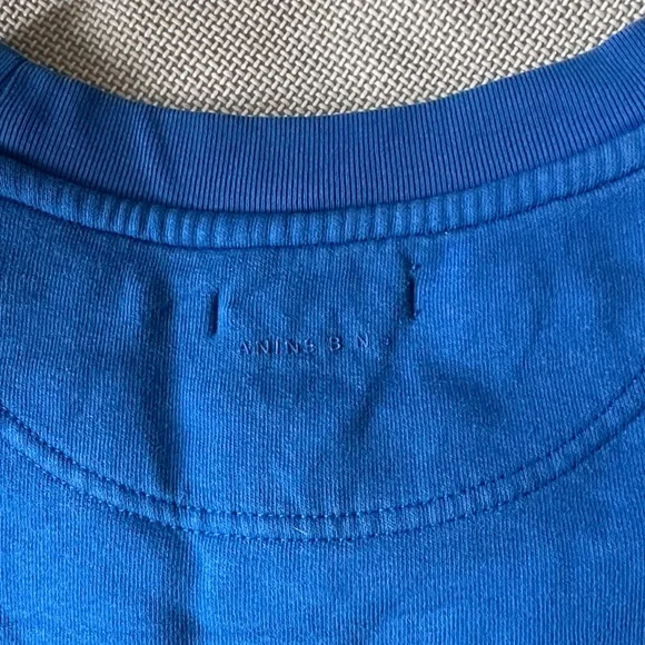 Anine Bing Sport Royal Blue Sweatshirt - Picture 4 of 4
